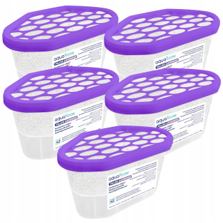 Pohlcovač vlhkosti - AquaFloow Filler absorbér vlhkosti 400 ml s vôňou levandule - 5 kusov